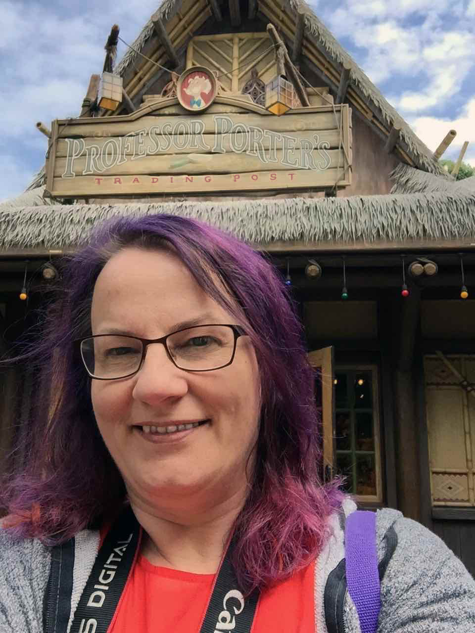 Dr. Jennifer Porter in Hong Kong Disneyland